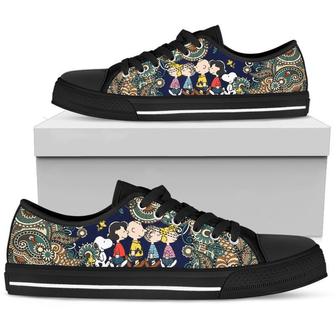 The Peanuts Snoopy And Friends Low Top Shoes | Favorety