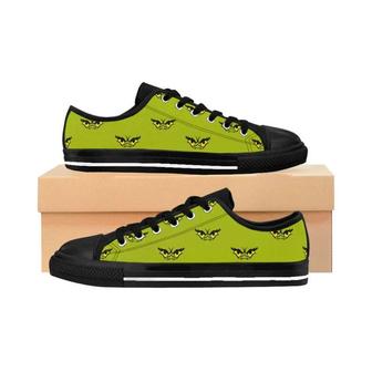 The Grinch Green Low Top Converse Sneaker Style Shoes - Monsterry UK