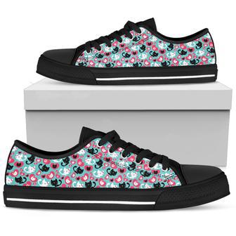 Three Colors Cats Low Top Shoes | Favorety UK