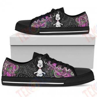 Mens Womens Yoga Snoopy Low Top Shoes Custom Print Footwear Convers Sneakers | Favorety CA