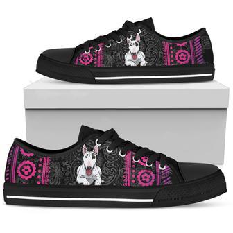 Bull Terrier Low Top Shoe (Black) | Favorety CA