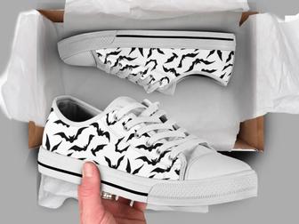 Halloween Bats Casual Sneakers Converse Canvas Low Top Shoes - Monsterry AU