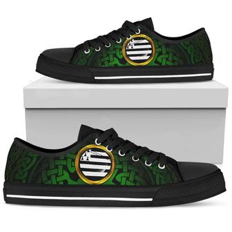 Brittany Celtic Flag Irish St Day Converse Sneakers Low Top Shoes - Monsterry DE