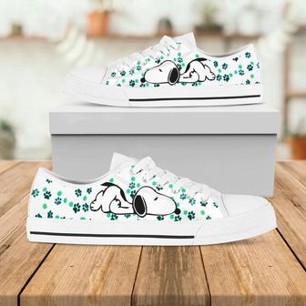 Snoopy Woodstock Cartoon Low Top Shoes | Favorety UK