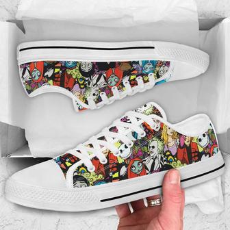 Hello Darkness Nightmare – Low Top Shoes | Favorety CA