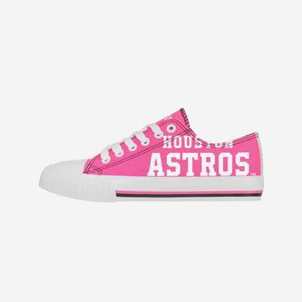 Houston Astros Womens Highlights Low Top Canvas Shoe | Favorety UK