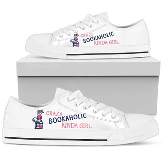 Crazy Bookaholic Kinda Girl Low Top Shoe | Favorety DE