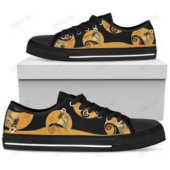 Jack Skellington Halloween Low Top Shoes 5 | Favorety