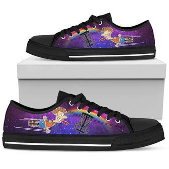 Disc Golf Low Top Shoe (Purple) | Favorety UK