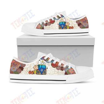 Mens Womens Snoopy Mandala Unisex Low Top Sneakers Trending Brand Low Top Shoes Custom Print Footwear Converse Sneakers | Favorety AU