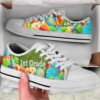 Personalized Custom Class Low Top Shoes For Teachers - Monsterry DE