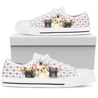 French Bulldogs Low Top Shoe | Favorety AU