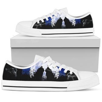 Cats And Moon Low Top Shoe | Favorety CA