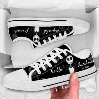 Hello Darkness Nightmare – Personalized Nightmare Low Top Shoes | Favorety DE