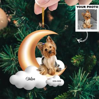 Custom Pet Photo Ornament, Pet Memorial Ornament, Pet Lost Gift - Thegiftio UK