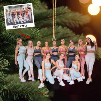 Custom Photo Ornament, Gymer Ornament, Gift For Gym Lovers, Christmas Gift For Friends - Thegiftio UK