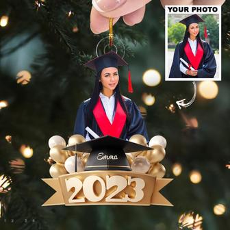 Custom Photo Ornament, Graduation Ornament, Class Of 2023, Graduation Gifts - Thegiftio UK