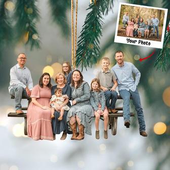 Custom Photo Ornament, Custom Family Ornament, Christmas Ornament Gift, Christmas Gift For Family - Thegiftio UK