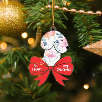 Funny Christmas Ornament, Dirty Christmas Ornament - Thegiftio