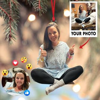 Personalized Photo Ornament, Perfect Gift for Love One - Thegiftio UK