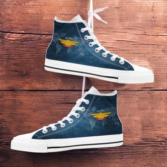 Air Force California High Top Shoes - Monsterry UK