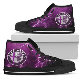 Alfa Romeo Thunder High Top Shoes Pink | Favorety CA