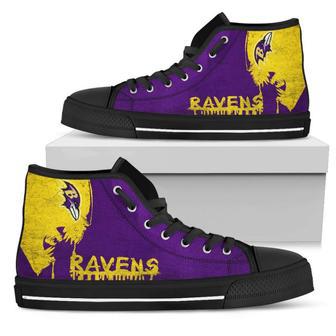 Alien Movie Baltimore Ravens High Top Shoes | Favorety