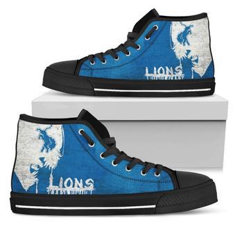 Alien Movie Detroit Lions High Top Shoes | Favorety DE