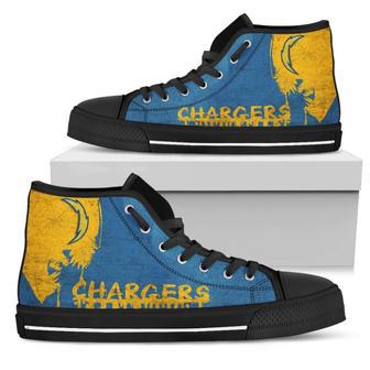 Alien Movie Los Angeles Chargers High Top Shoes | Favorety