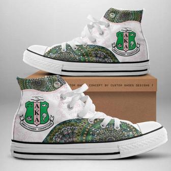 Alpha Kappa Alpha High Top Shoes | Favorety AU