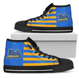 American Flag UCLA Bruins High Top Shoes | Favorety DE