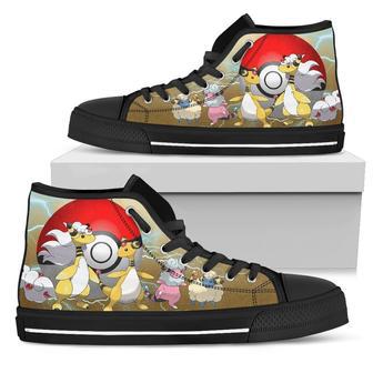 Ampharos Sneakers Pokemon High Top Shoes For Fan | Favorety AU