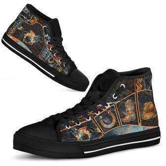 And Into The Forest I Go Horse High Top Shoes - Monsterry DE