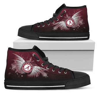 Angel Wings Alabama Crimson Tide High Top Shoes | Favorety AU