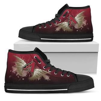 Angel Wings Arizona Diamondbacks High Top Shoes | Favorety UK