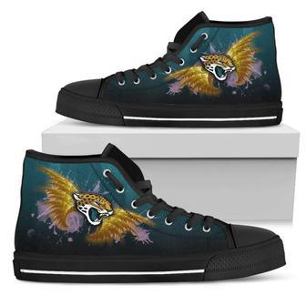 Angel Wings Jacksonville Jaguars High Top Shoes | Favorety UK