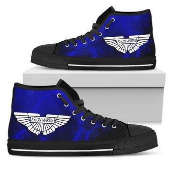 Aston Martin Thunder High Top Shoes Blue | Favorety AU