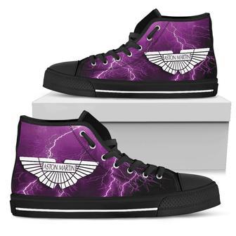 Aston Martin Thunder High Top Shoes Pink | Favorety CA