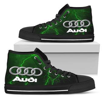 Audi Thunder High Top Shoes Green | Favorety UK