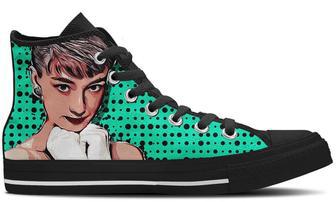 Audrey Hepburn High Top Shoes Sneakers | Favorety