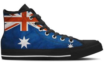 Australia High Top Canvas Shoes - Monsterry