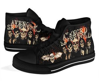 Avenged Sevenfold Sneakers Heavy Metal Fan High Top Shoes High Top Shoes | Favorety DE