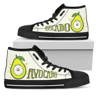 Avocado Samoyed High Top Shoes - Monsterry UK