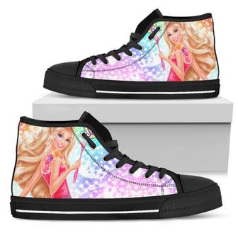 Barbie and the Secret Door High Top Shoes Sneakers | Favorety