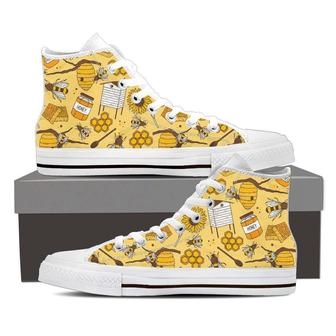 Bee Keeper High Top Shoes - Monsterry UK