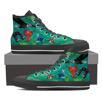 Bird Watching High Top Shoes Sneakers - Monsterry AU
