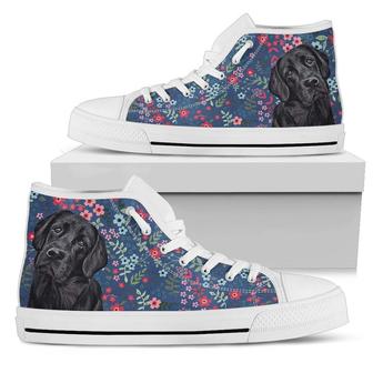 Black Lab Sweetheart High Top Shoes Sneakers - Monsterry CA