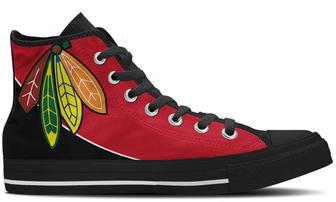 Blackhawks High Top Shoes Sneakers | Favorety AU