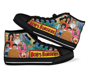 Bob'S Burgers Snaekers High Top Shoes | Favorety