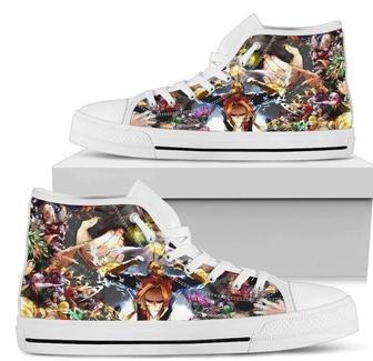 Boku No Hero Academia Sneakers High Top Shoes Gift For Fan High Top Shoes | Favorety